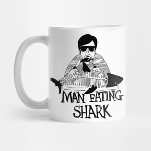 Man Eating Shark Mug